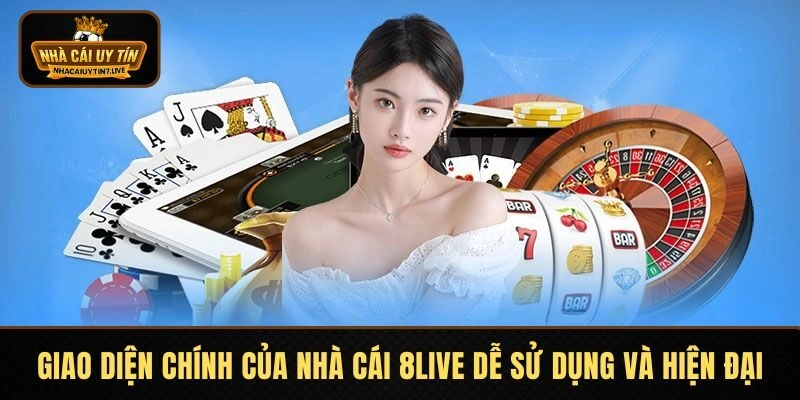 Giao diện chính của nhà cái 8LIVE dễ sử dụng và hiện đại Giao diện chính của nhà cái 8LIVE dễ sử dụng và hiện đại
